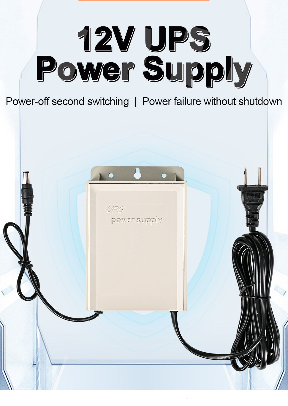 12V Mini UPS Battery Backup Power Supply for Wi-Fi Router, Modem, CCTV Camera, and LED – Portable DC UPS 3600mAh